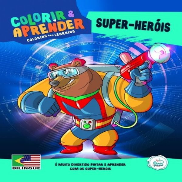 colorir-e-aprender-bilingue---super-herois