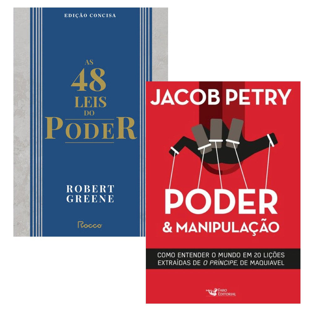 kit-poder-e-manipulacao---as-48-leis-do-poder