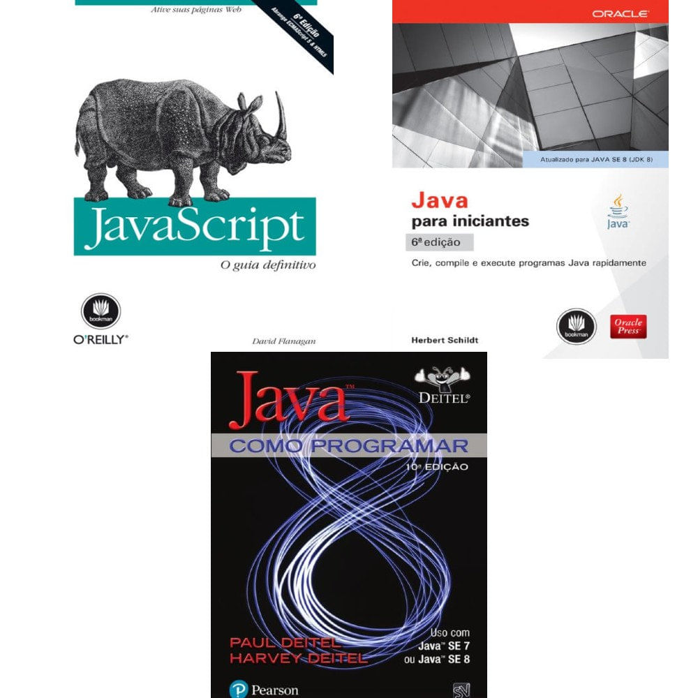 kit-3-vol-programacao-em-java---javascript-o-guia-definitivo---java-para-iniciantes---java-como-programar
